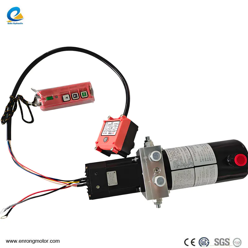 24V 0,8 kW 1,2L brugerdefineret hydraulisk effektenhed